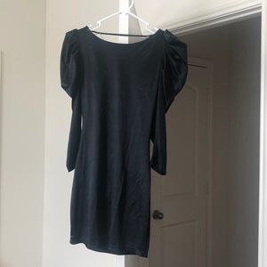 Black cute back dress
